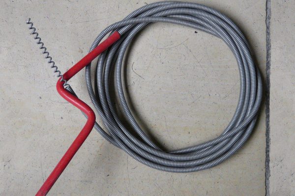 Rohrreinigungsspirale zur mechanischen Reinigung